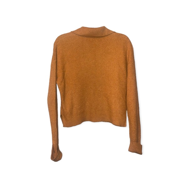 WILLIAM RAST V Neck Cropped Sweater M - Picture 3 of 6